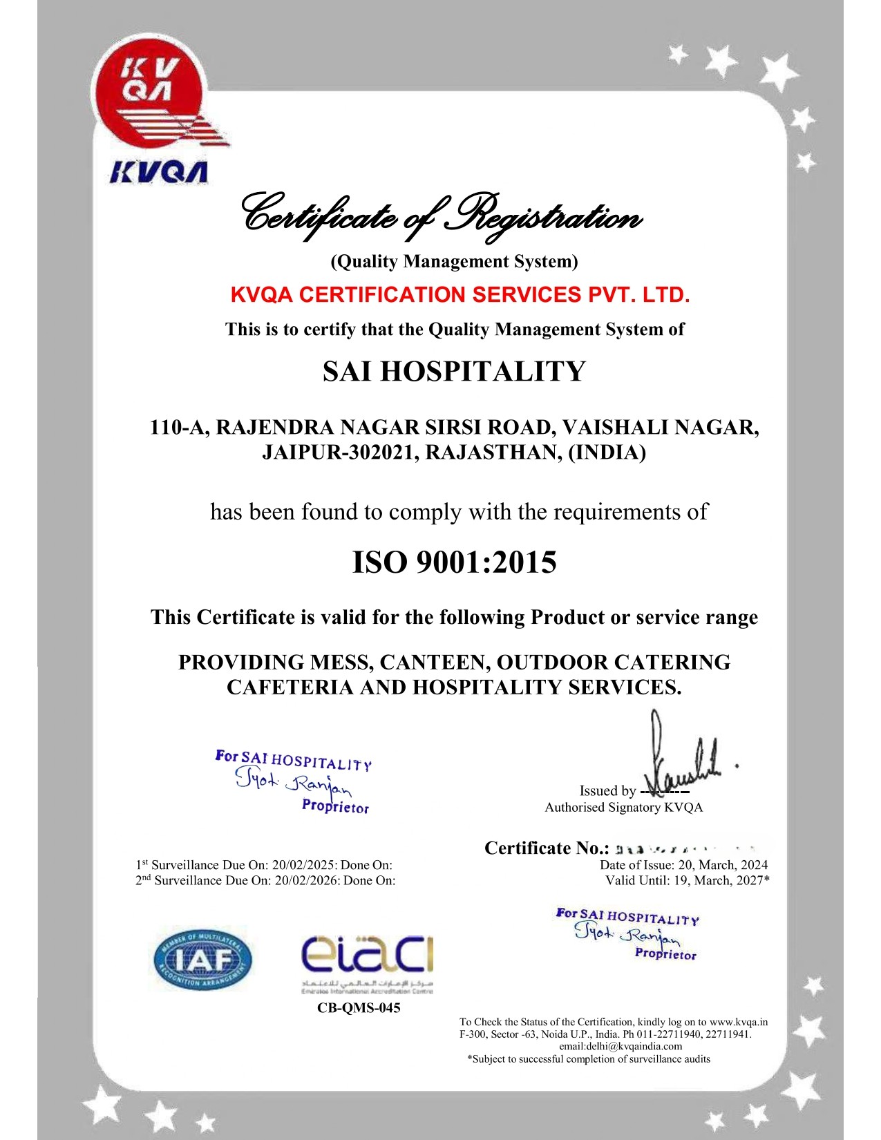 ISO 22000:2018 Certification