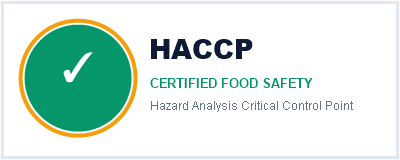 HACCP Certified